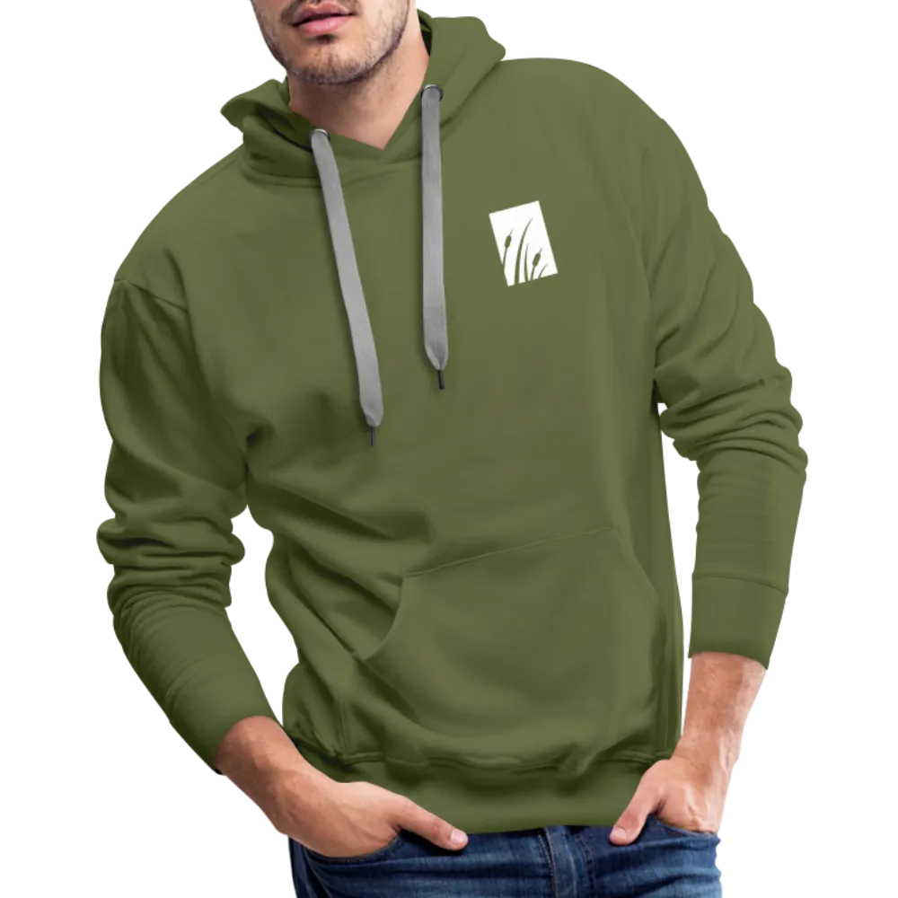 "cattails" men’s hoodie