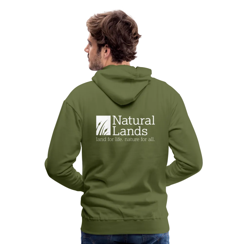 "cattails" men’s hoodie