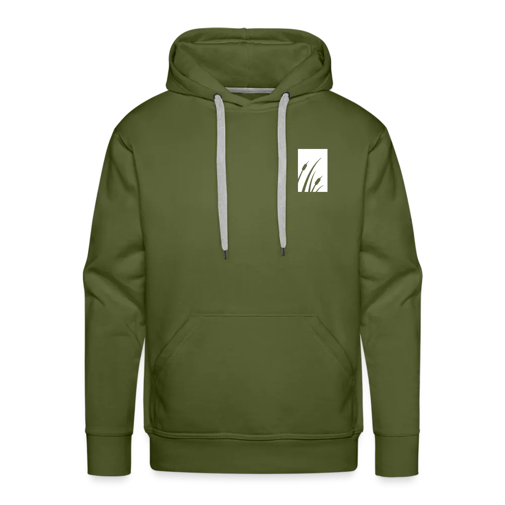 "cattails" men’s hoodie