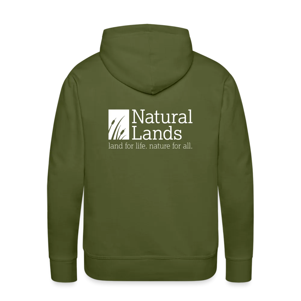 "cattails" men’s hoodie
