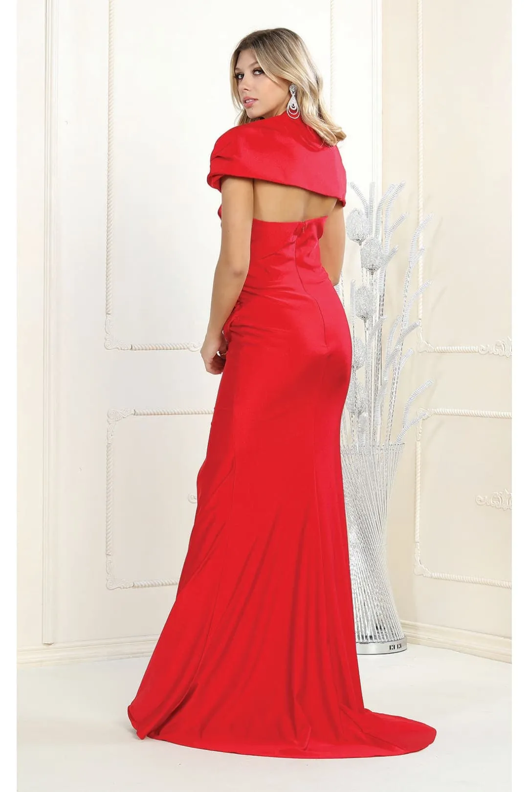 Red Bridesmaid Dresses in Satin and Plus Size Gowns by MQ1928