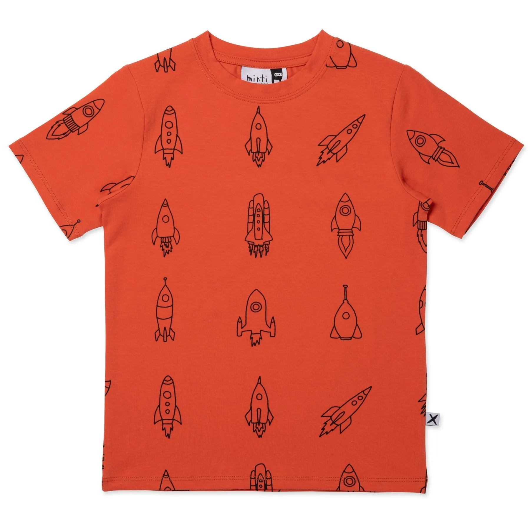 Rockets Tee- Warm Orange