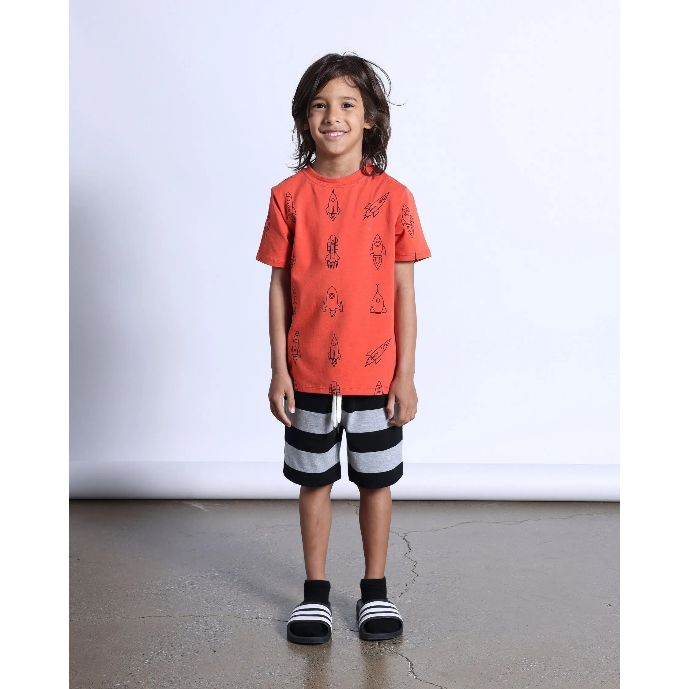 Rockets Tee- Warm Orange