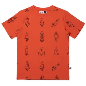 Rockets Tee- Warm Orange