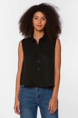 Rosana Black Tencel™ Shirt