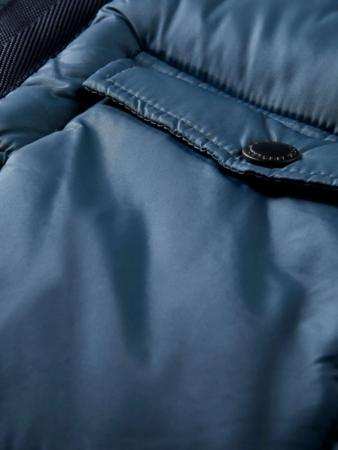 Scotch and Soda Hooded Quilted Body Warmer - Steel