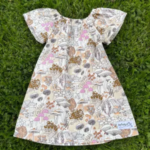 Sewfunky Pixie Dress Fantastic Fungi