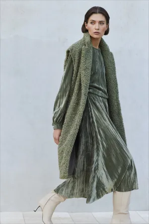 SLEEVELESS TEDDY COAT SOFIA