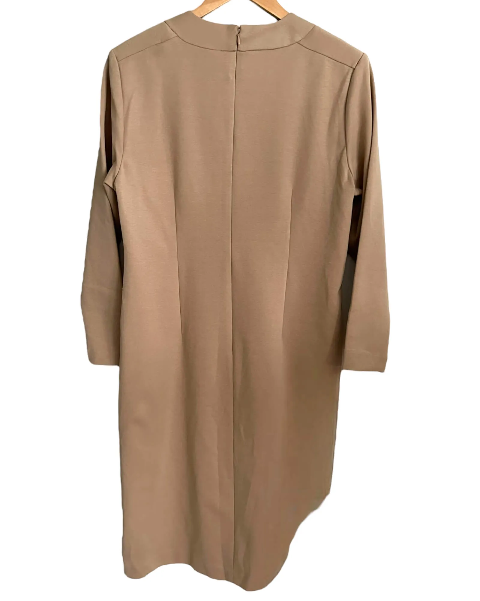 Soft Autumn Camel Knit Midi Dress