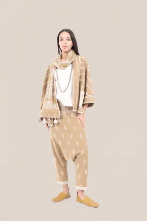 Striped patterned jacquard jacket