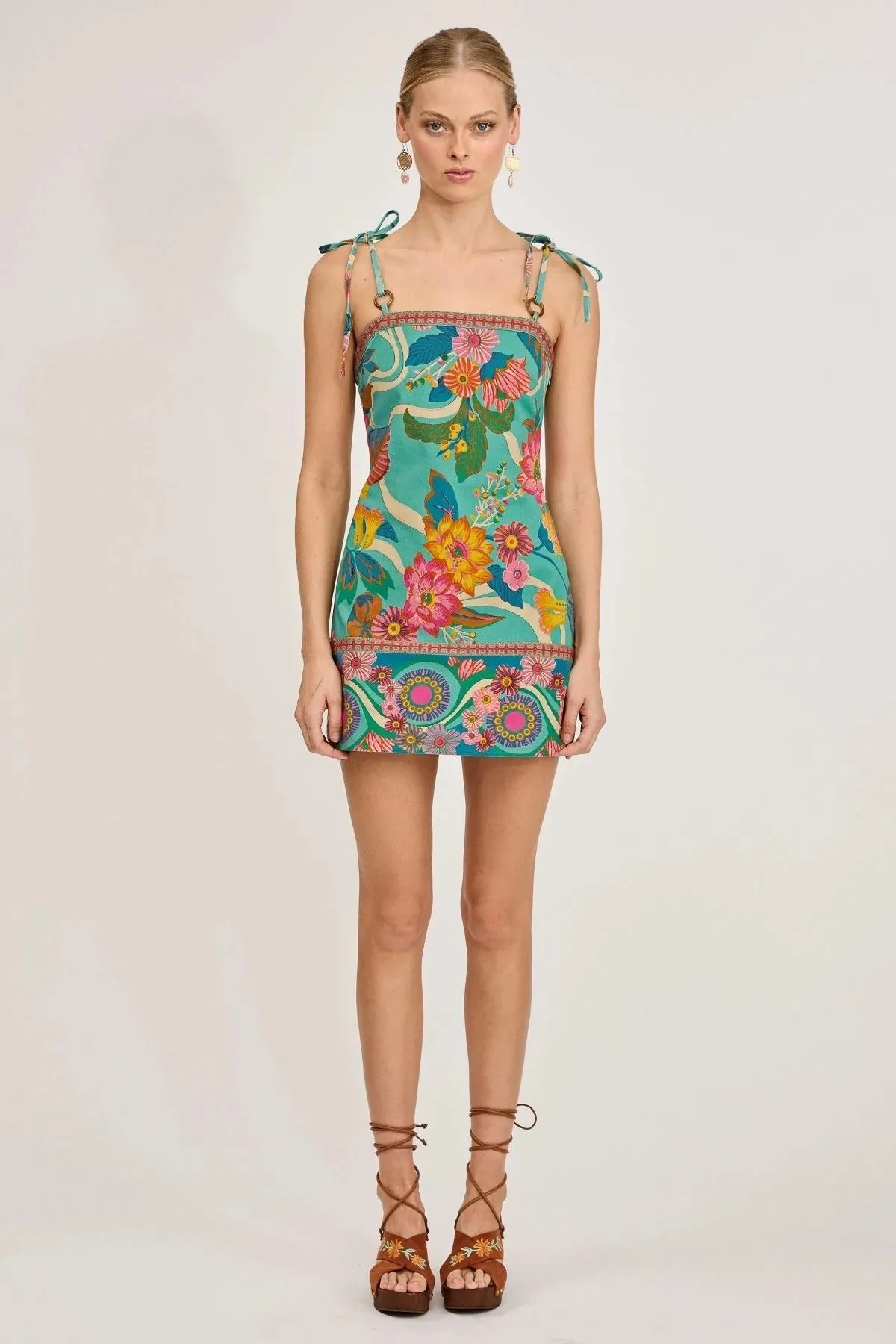 Sunny Mini Dress - Summer Sky