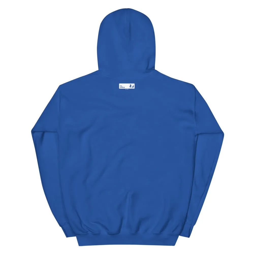 The Office Dunder Mifflin Logo Embroidered Hoodie