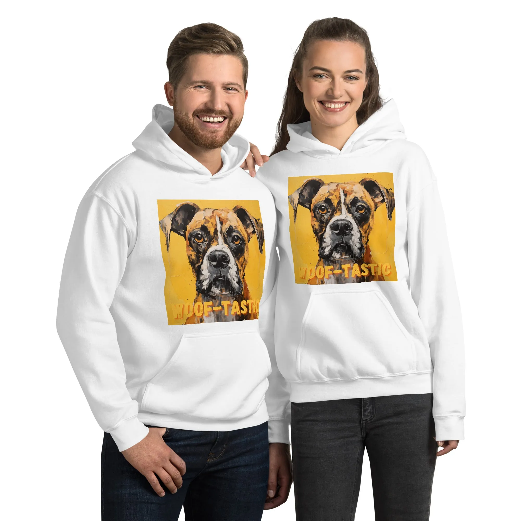 Unisex Hoodie Woof-tastic Boxer
