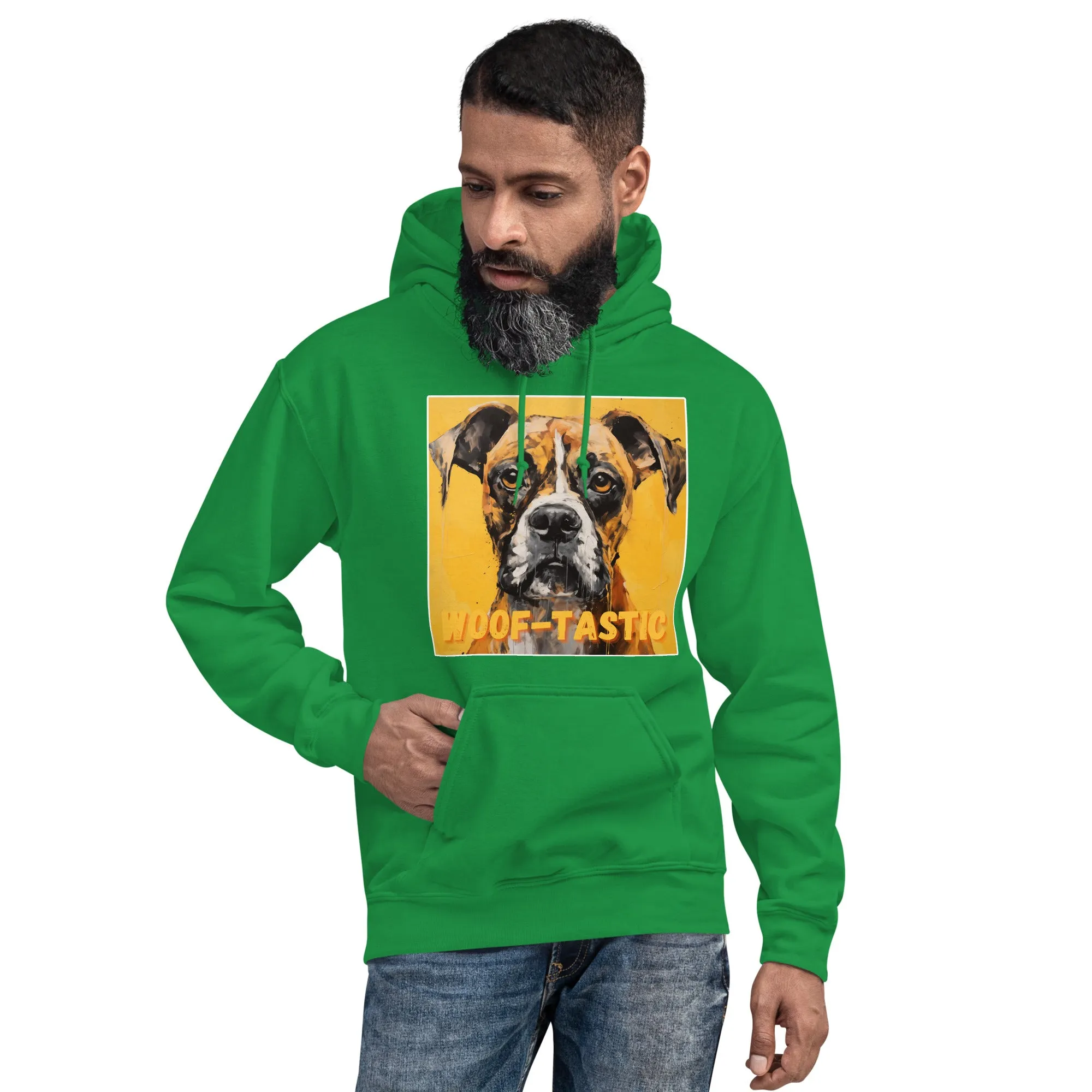Unisex Hoodie Woof-tastic Boxer