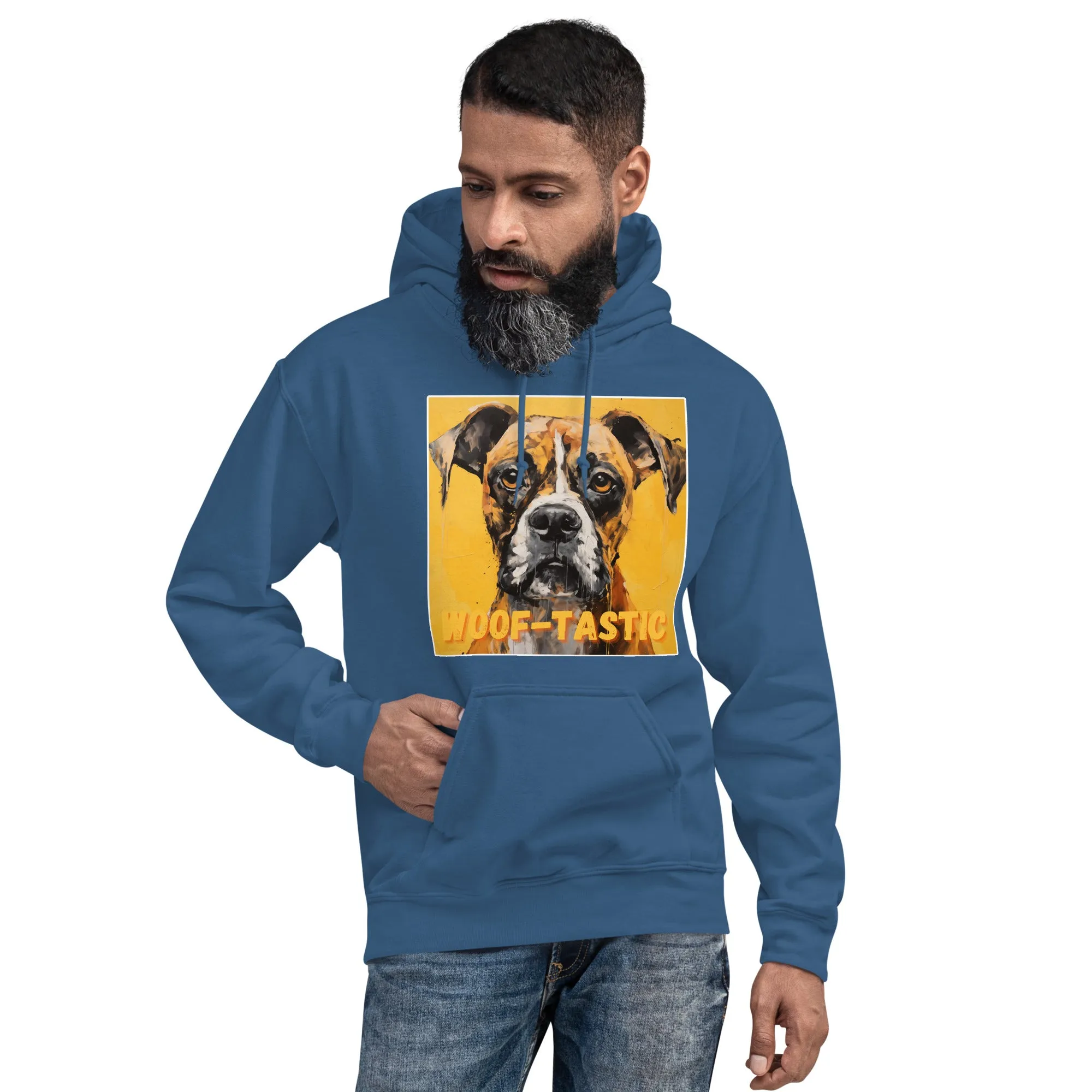 Unisex Hoodie Woof-tastic Boxer
