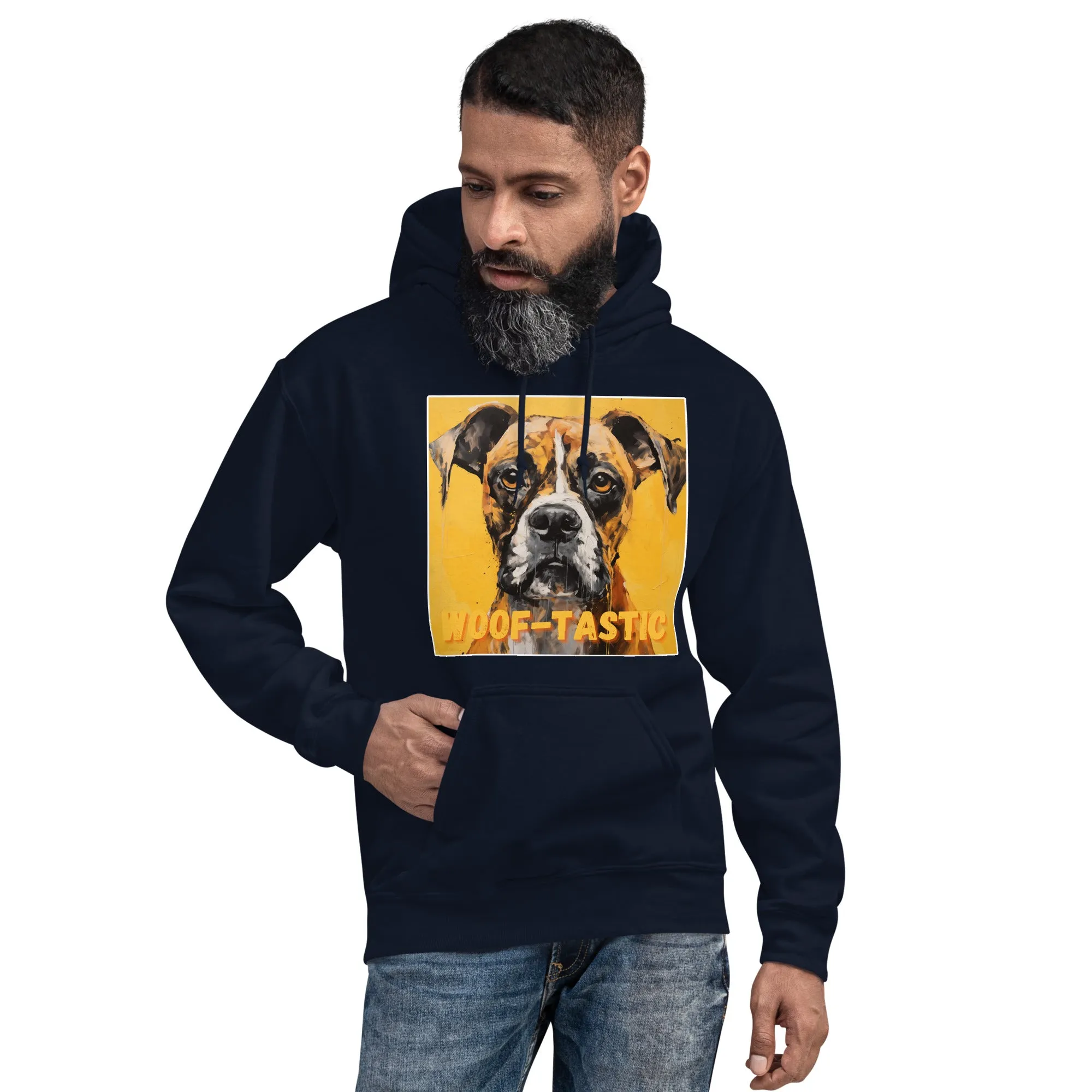 Unisex Hoodie Woof-tastic Boxer