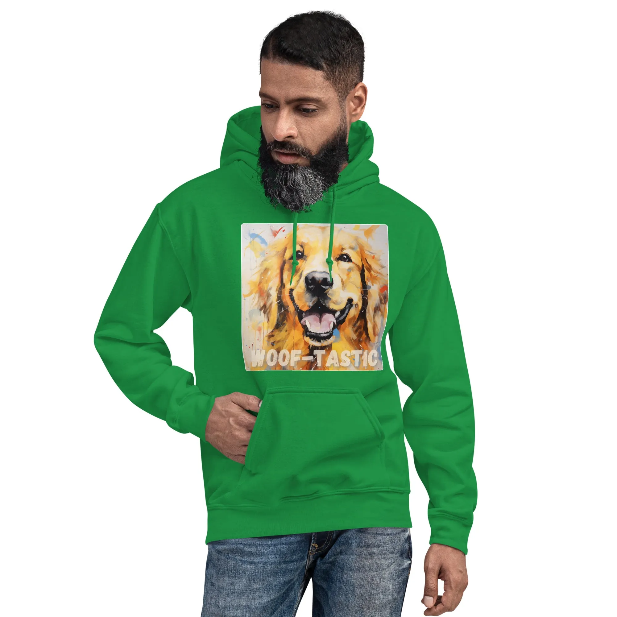 Unisex Hoodie Woof-tastic Golden Retriever