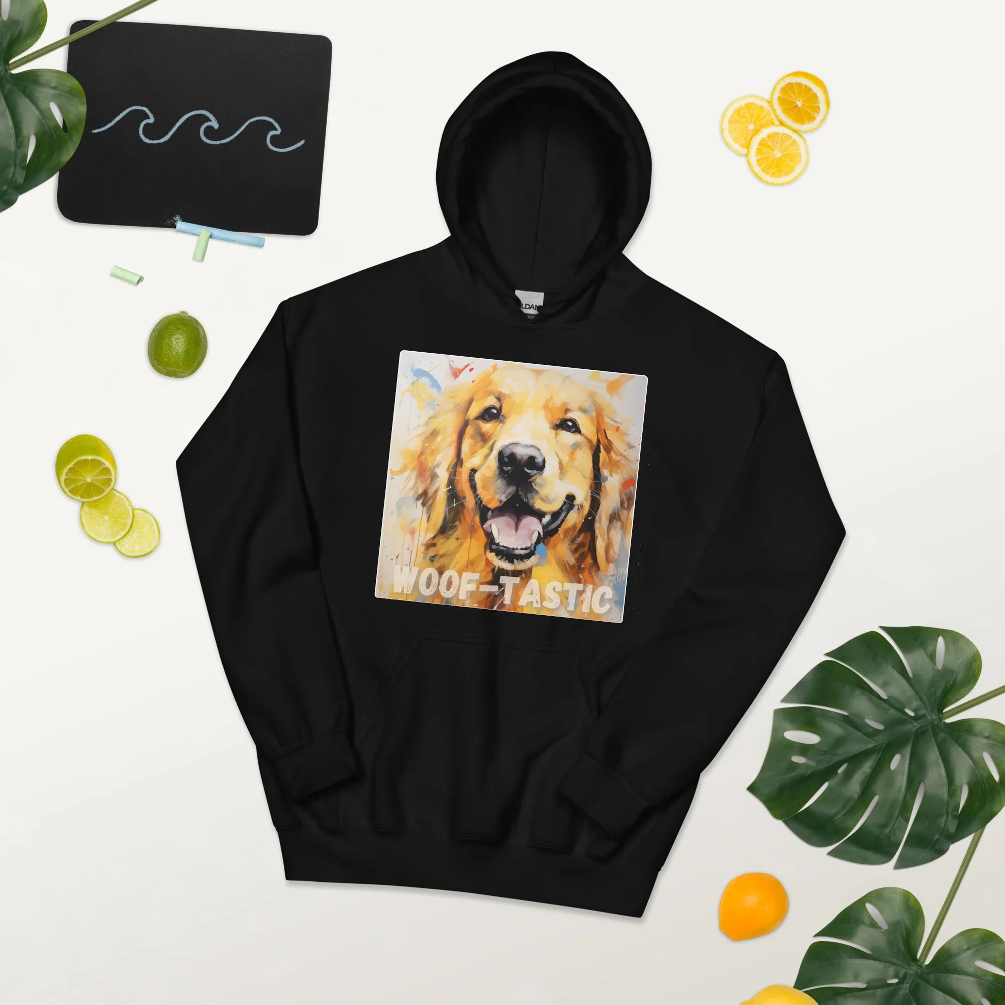 Unisex Hoodie Woof-tastic Golden Retriever