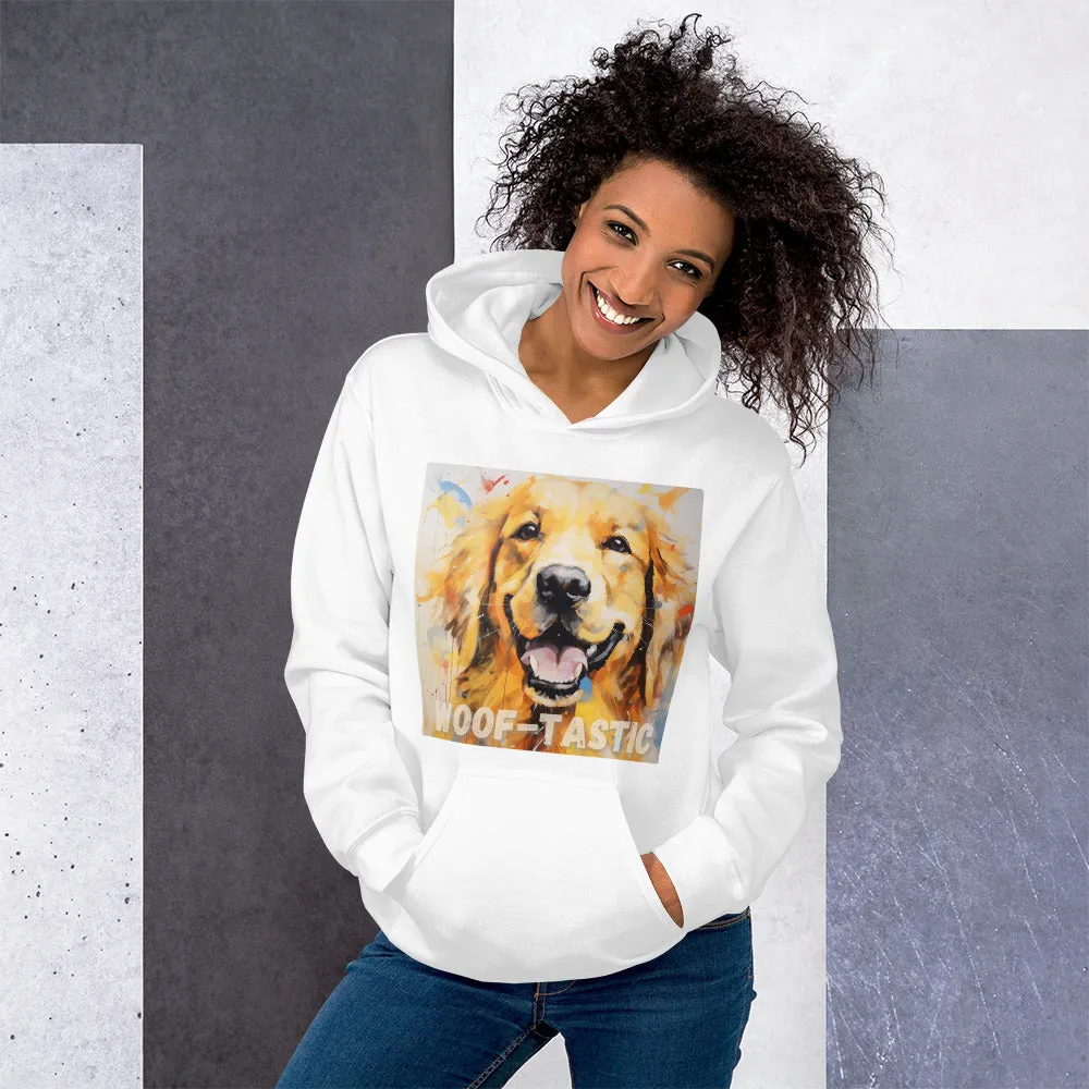 Unisex Hoodie Woof-tastic Golden Retriever