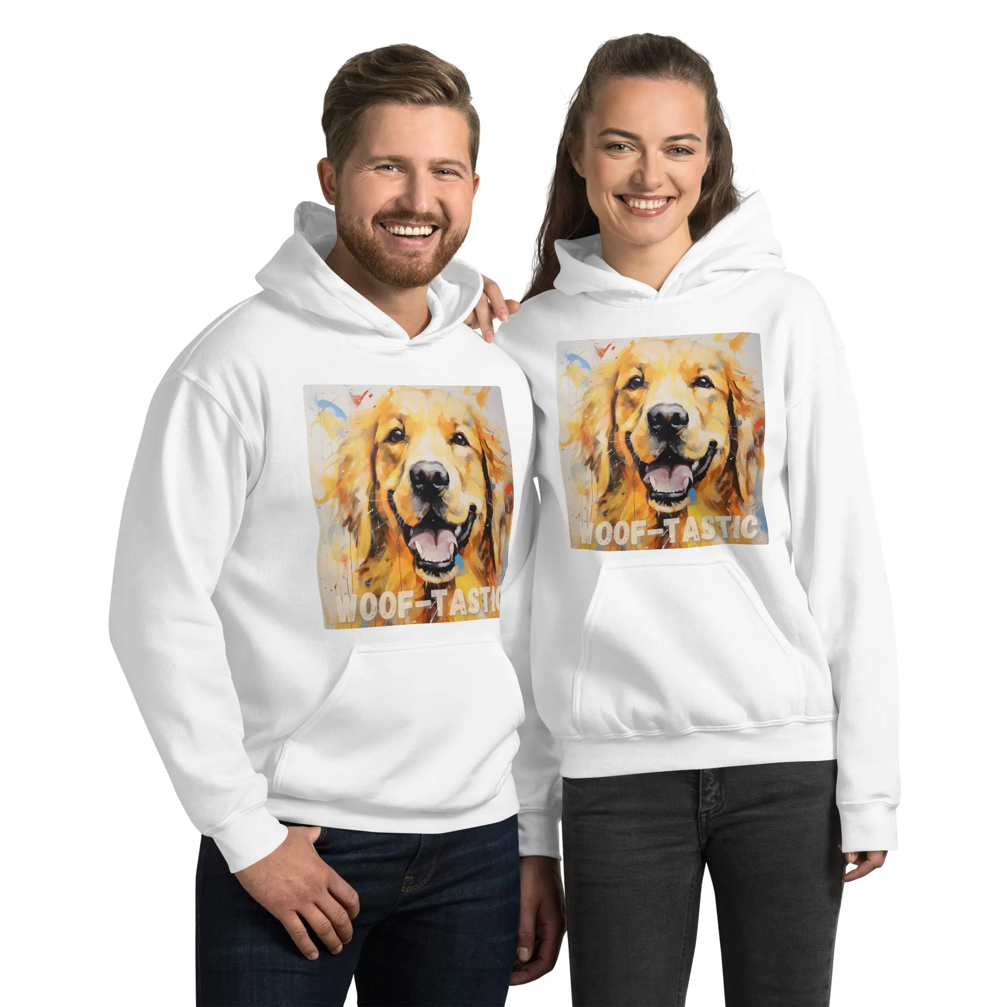 Unisex Hoodie Woof-tastic Golden Retriever