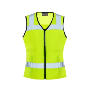 Utility Pro Hi Vis Women's Nylon Class 2 Safety Vest with Pockets - UHV662