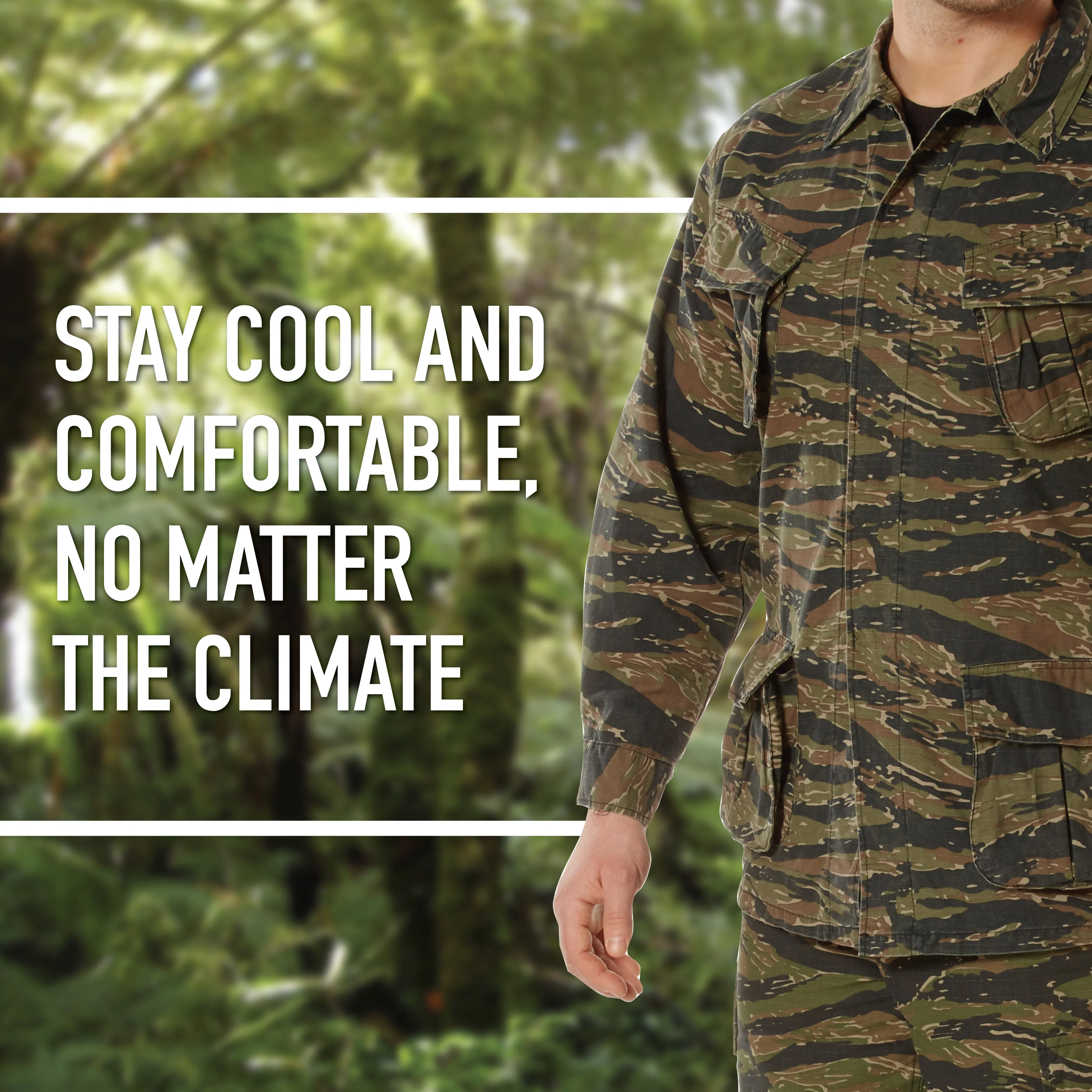 [Vintage Vietnam Era] Rip-Stop Fatigue BDU Shirts