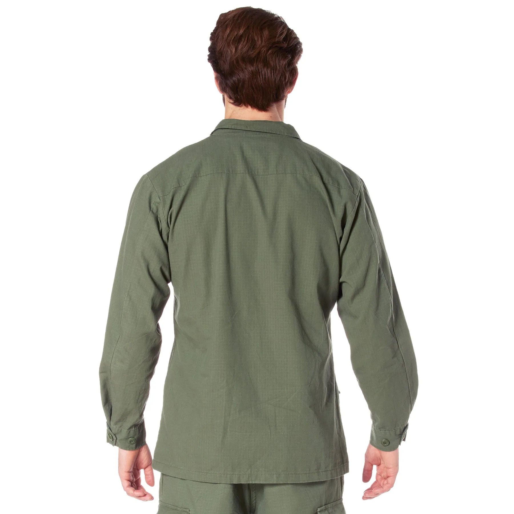 [Vintage Vietnam Era] Rip-Stop Fatigue BDU Shirts