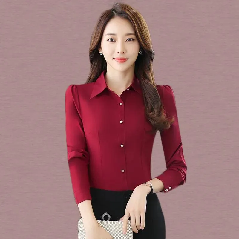 White Chiffon Blouse: Stylish Office Attire for Modern Women