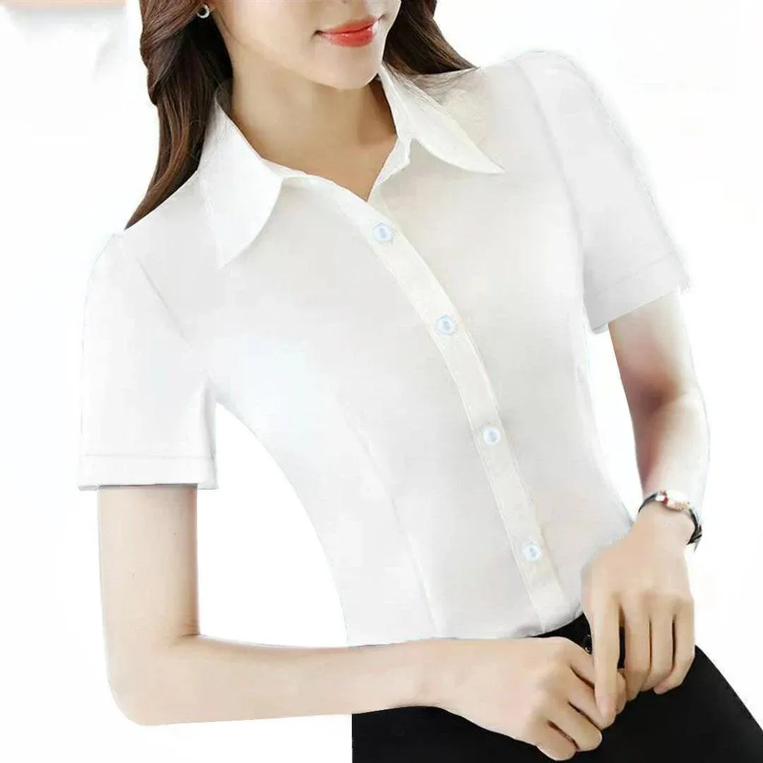 White Chiffon Blouse: Stylish Office Attire for Modern Women