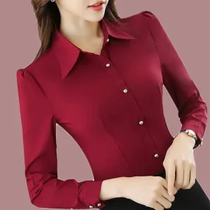 White Chiffon Blouse: Stylish Office Attire for Modern Women