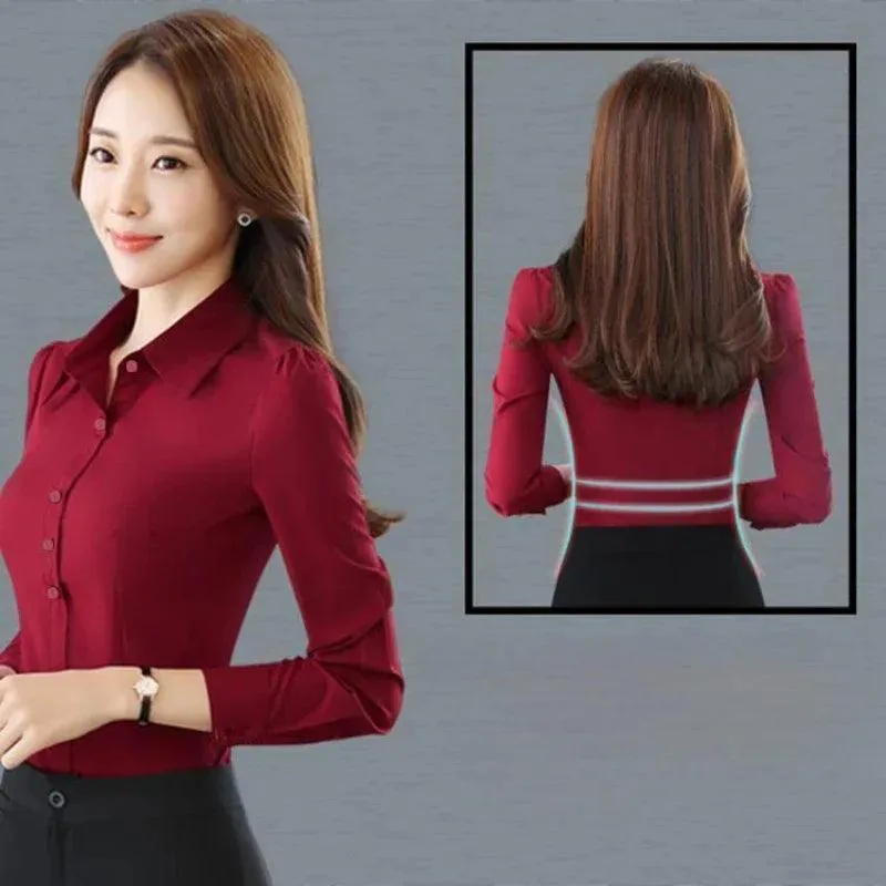 White Chiffon Blouse: Stylish Office Attire for Modern Women