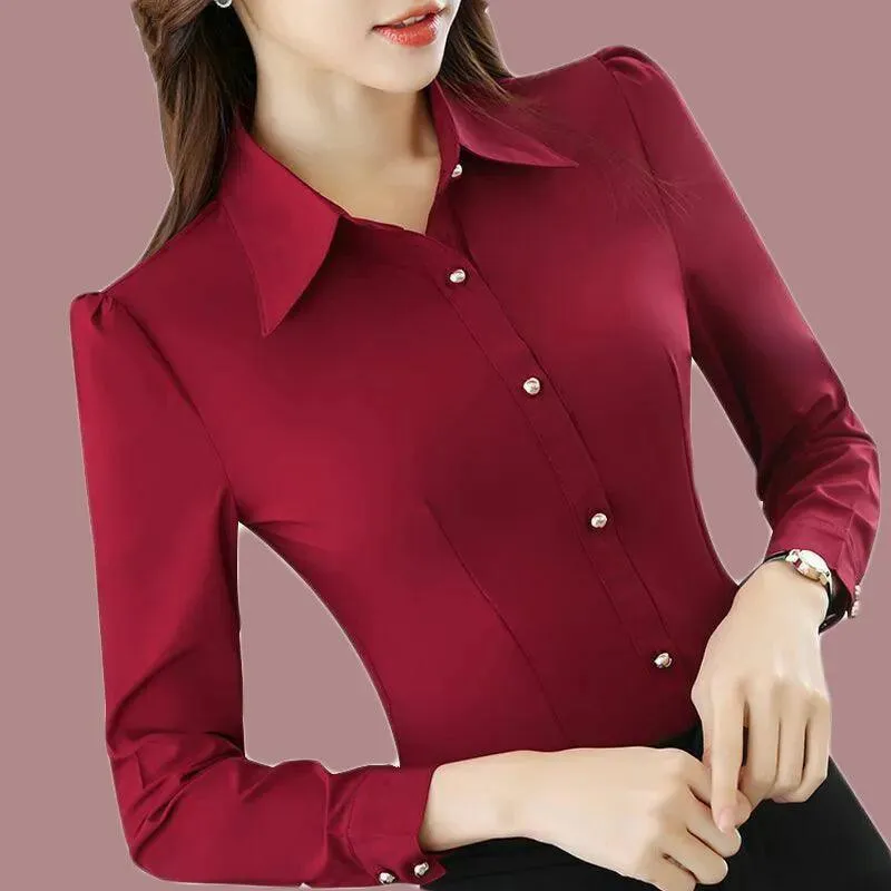 White Chiffon Blouse: Stylish Office Attire for Modern Women