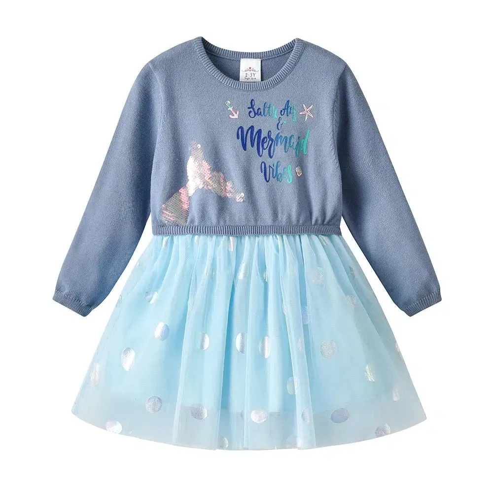 Winter Children Sweater Dresses