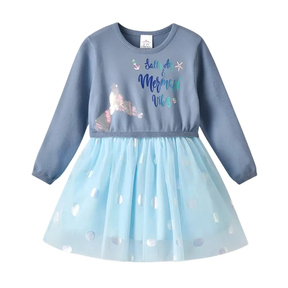 Winter Children Sweater Dresses