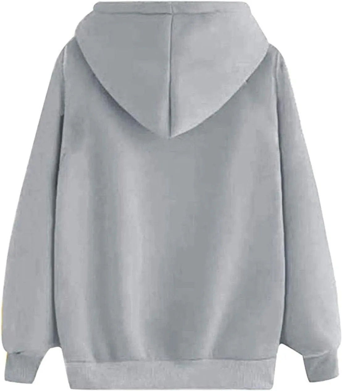 Womens Oversized Hoodies Cute Heart Printed Funny Teen Girls Hooded Sweatshirts Casual Baggy Pullover Tops for Outing