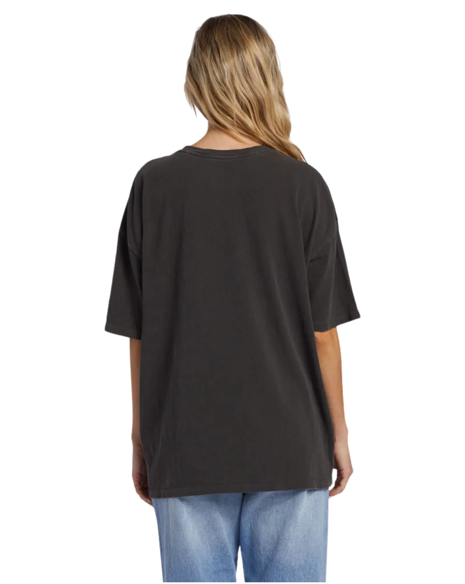 Womens Warm Waves Tee - Off Black