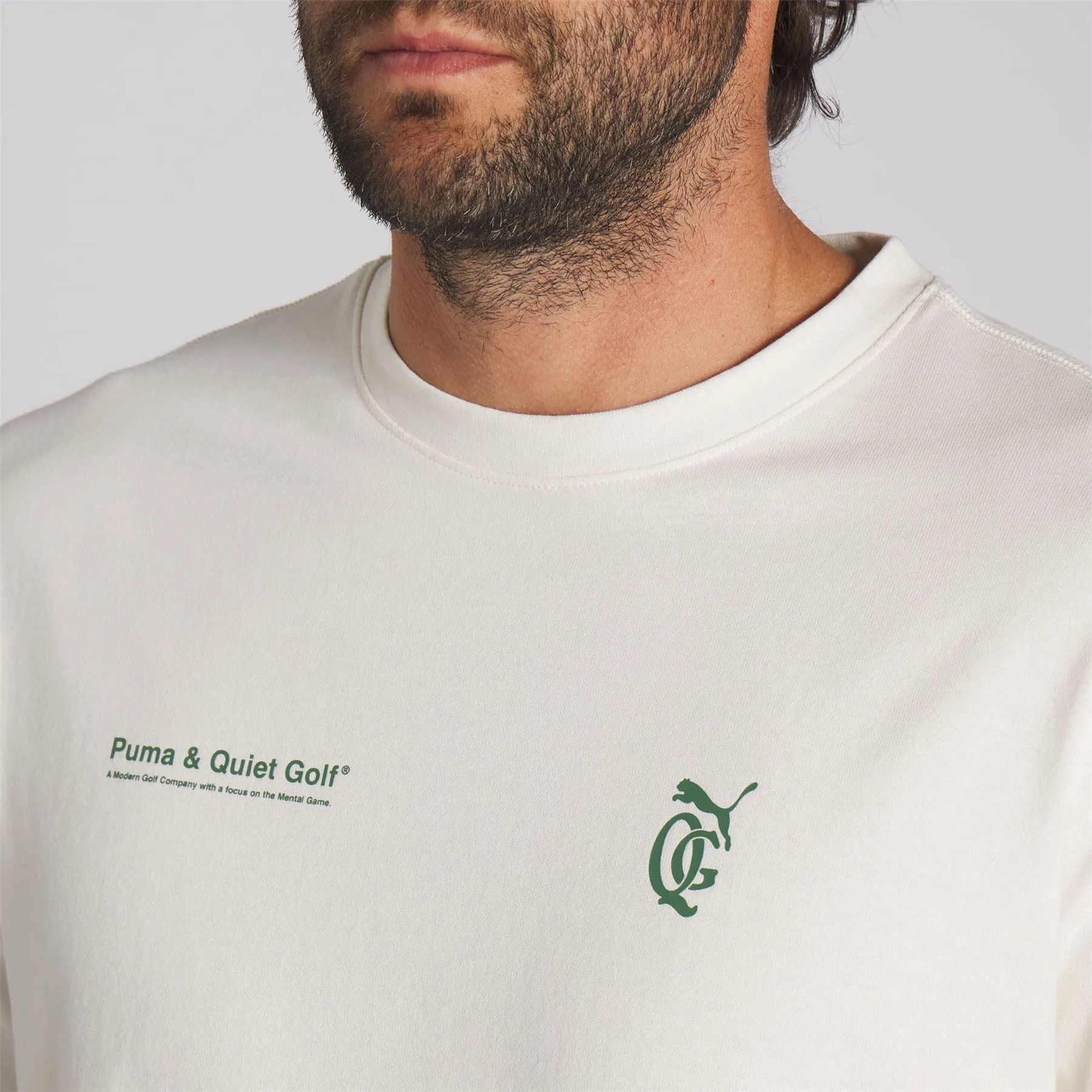 X QGC Modern Graphic Tee Warm White - SS24
