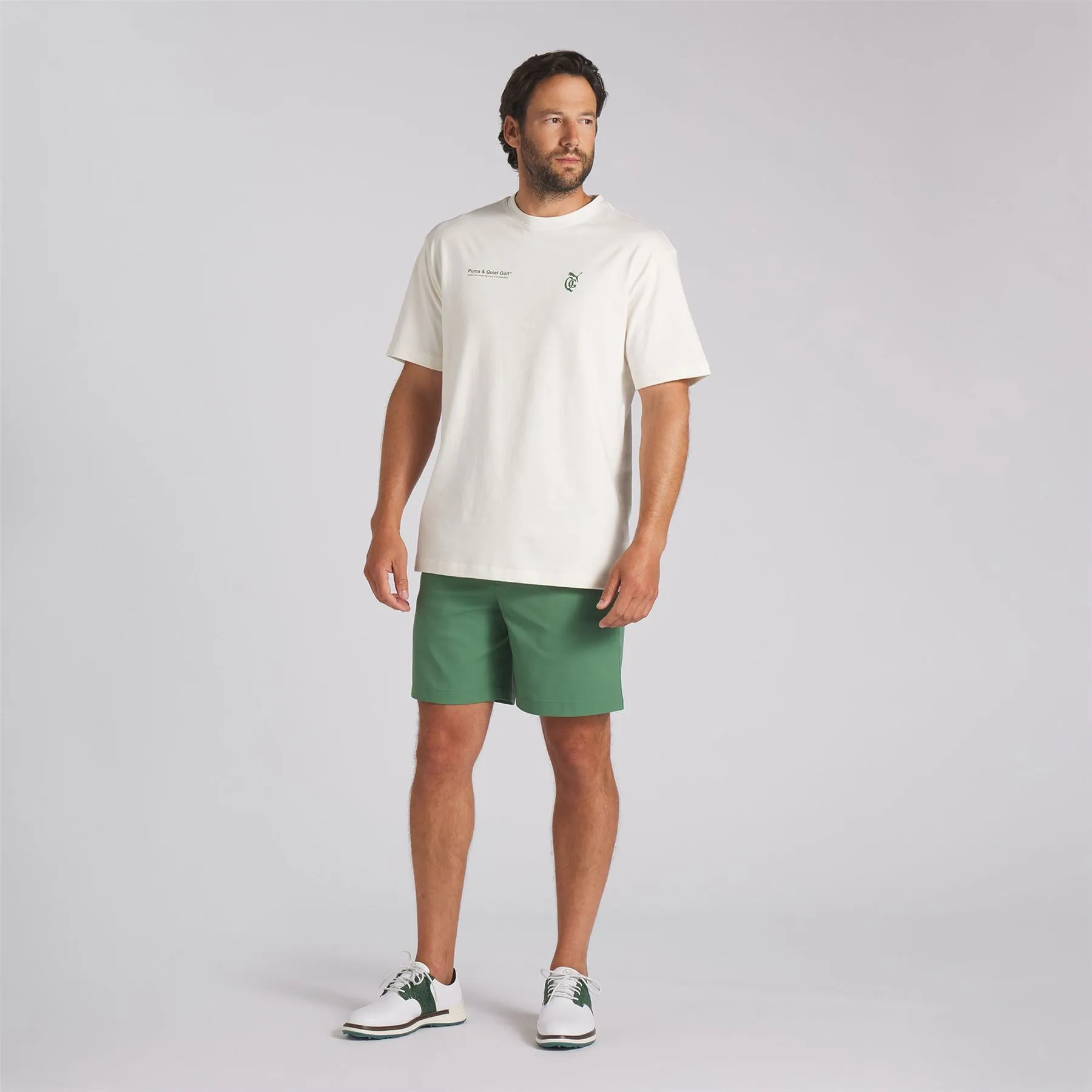 X QGC Modern Graphic Tee Warm White - SS24